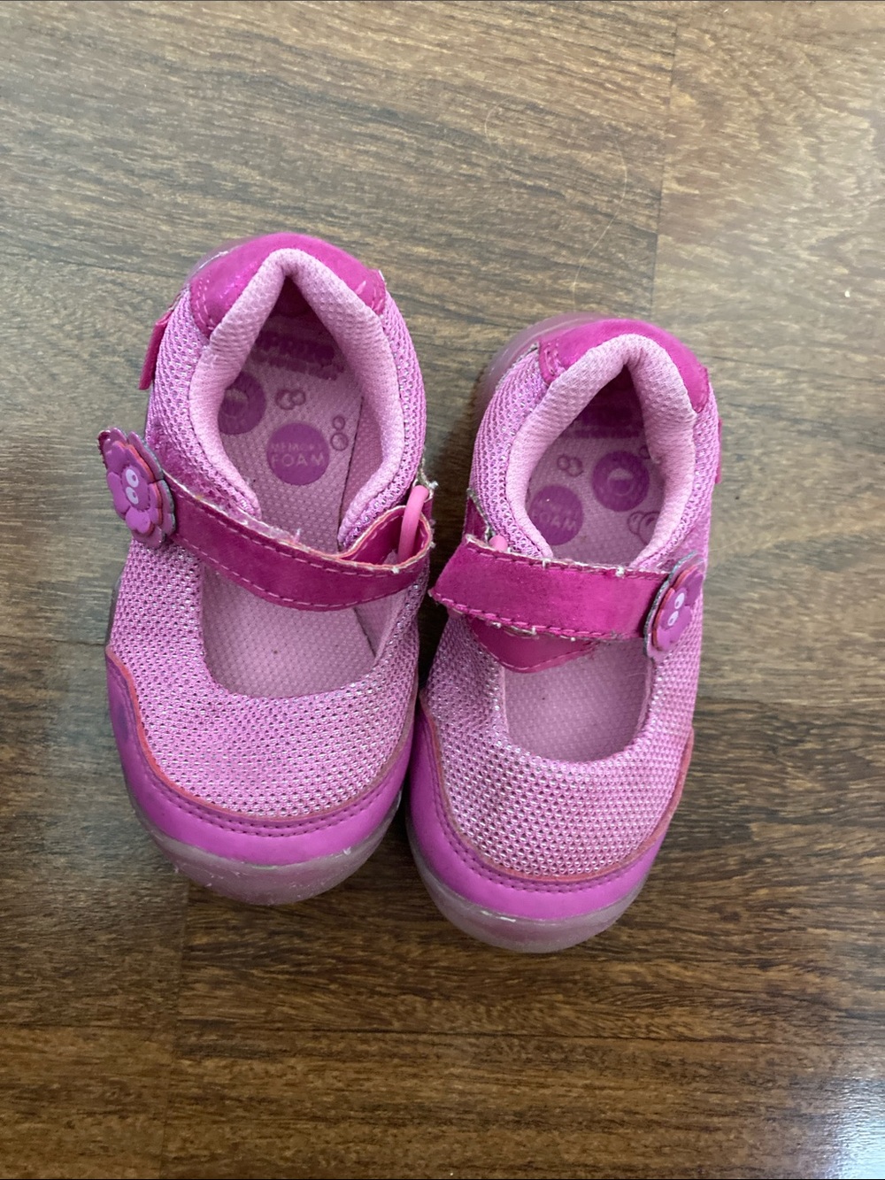 Surprize by Stride Rite Pink Mary Jane Shoes Sz 6